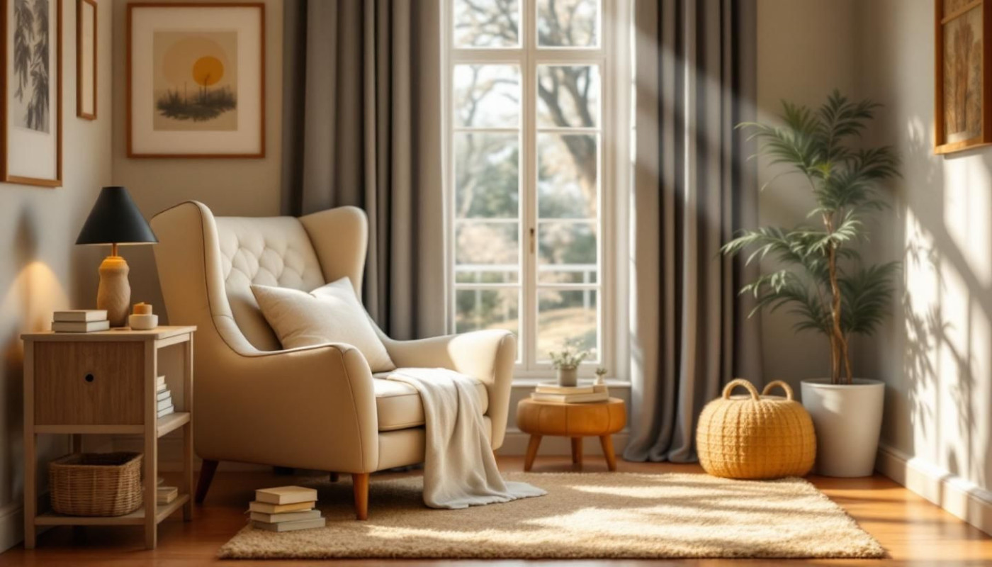 Comment créer un coin lecture cosy dans un petit espace ?