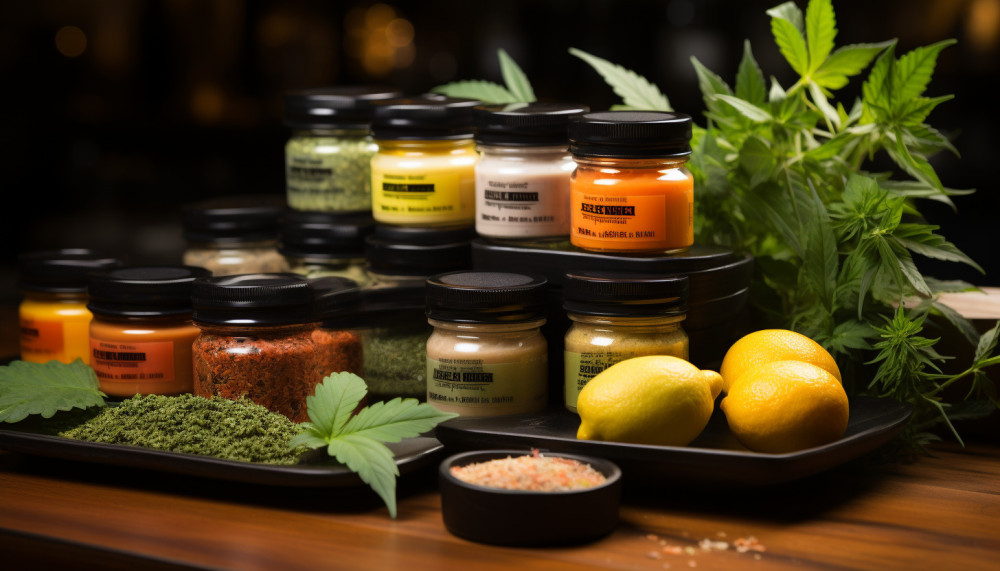 Quelques produits infusés au CBD